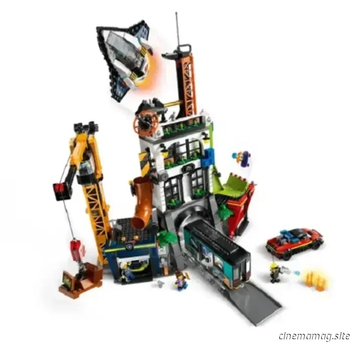 The LEGO City set featuring the City Tower is set to be released in June.