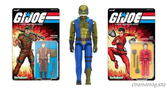 G.I. Joe: The Movie is the focal point of Super7's newest wave of G.I. Joe ReAction+ figures.