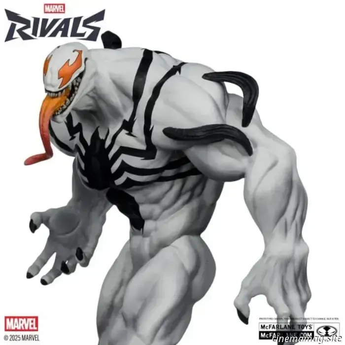 McFarlane Toys presentó las figuras coleccionables de Hulk y Venom de Marvel Rivals.