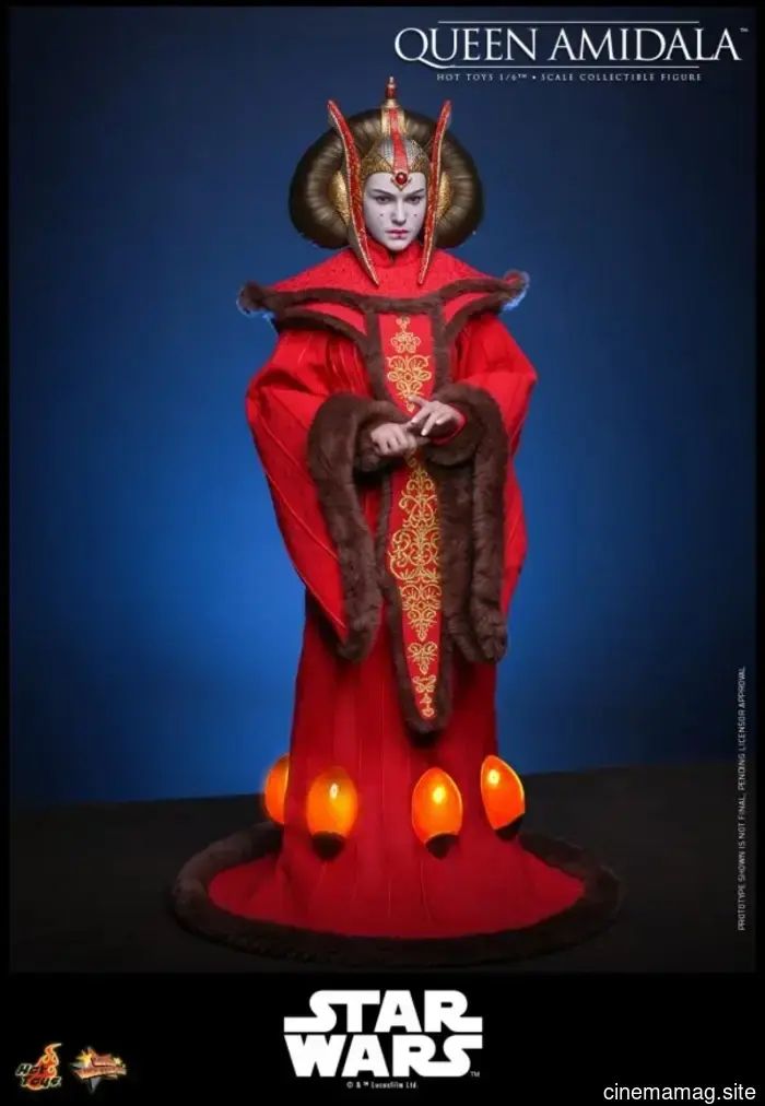 Hot Toys presenta la figura a escala sexta de la Reina Amidala de Star Wars: Episodio I – La Amenaza Fantasma.