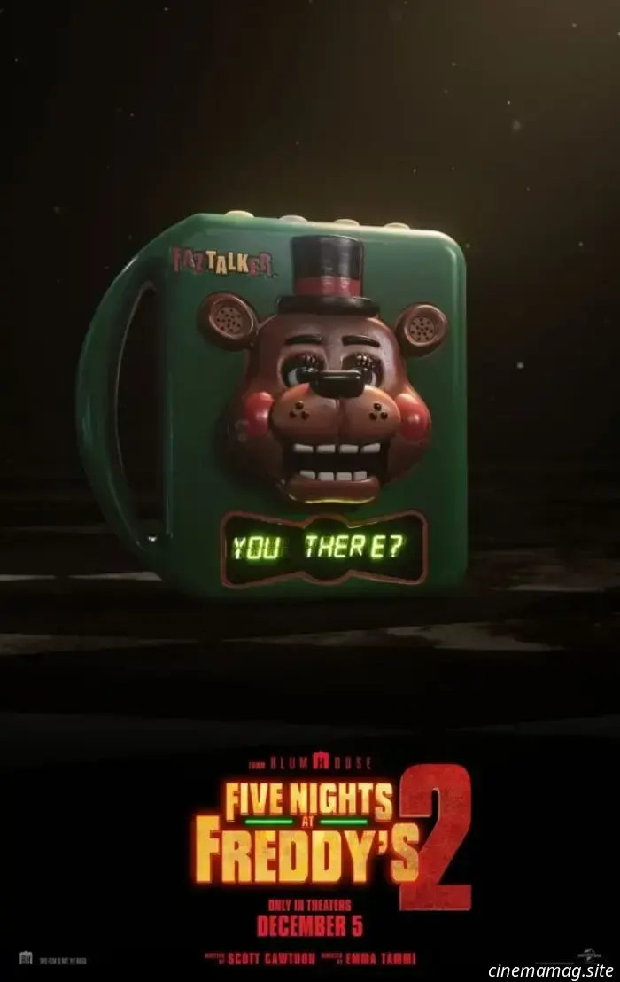 Blumhouse has released a new teaser poster for Five Nights at Freddy's 2.
