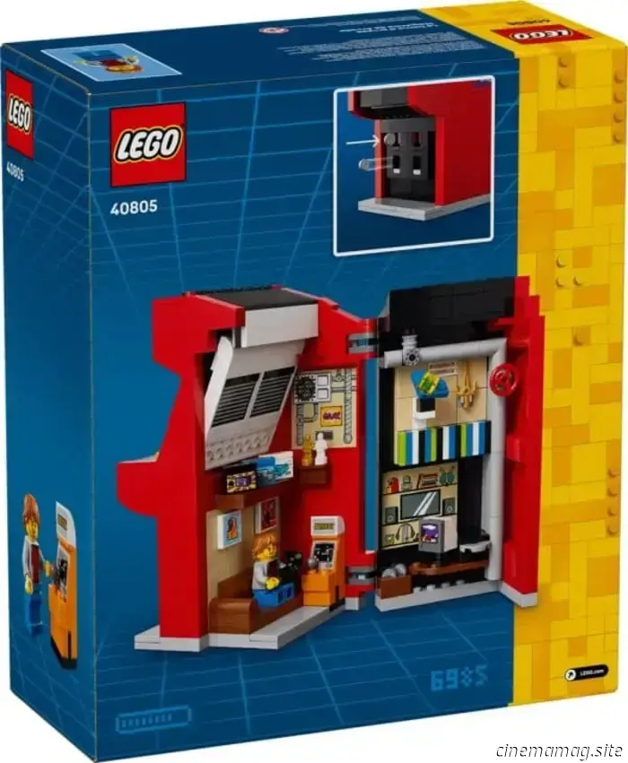 LEGO announces the launch of a new Arcade Cabinet set, set to be released in August.