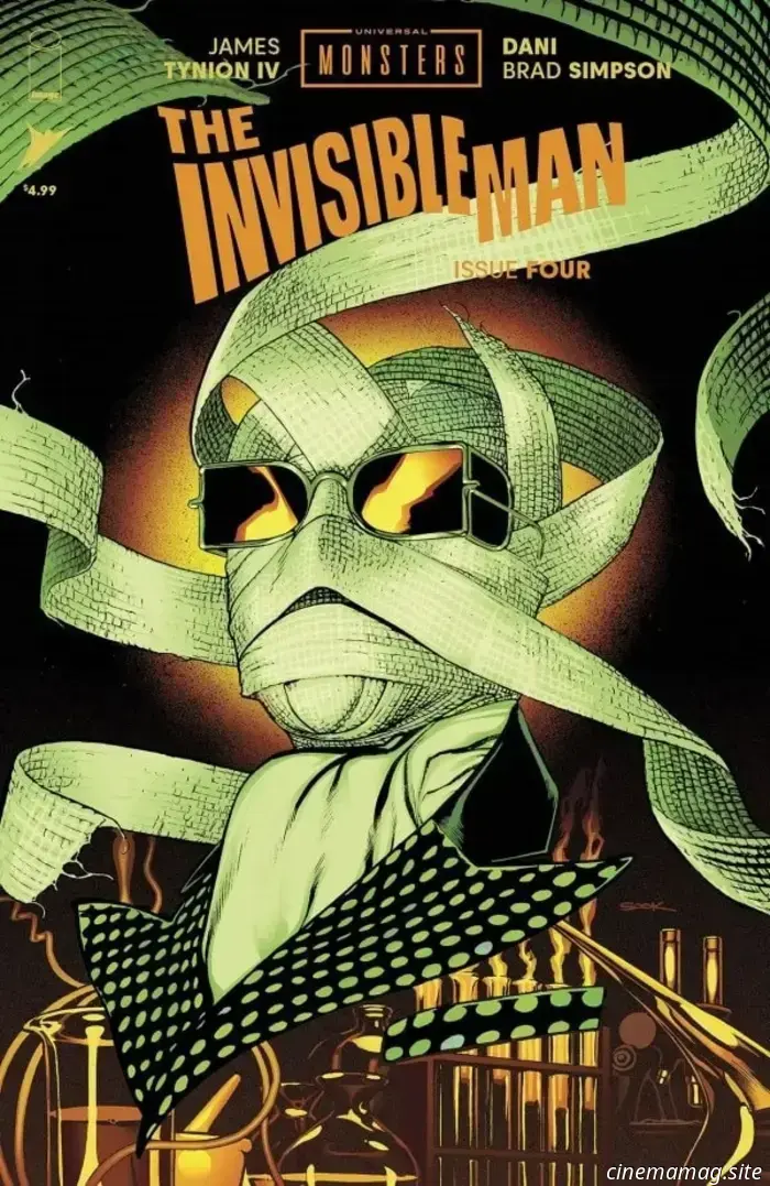 Comic Book Sneak Peek – Universal Monsters: The Invisible Man #4