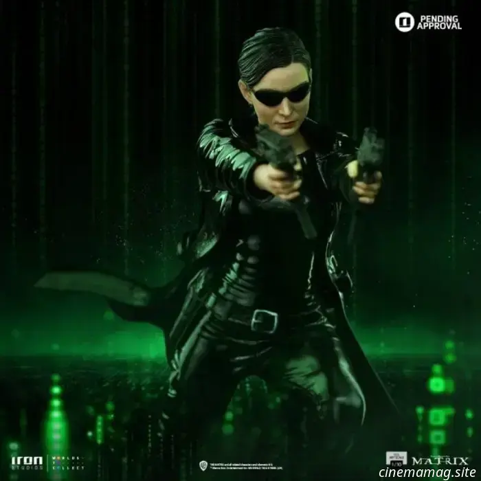 Trinity si unisce alla linea di collezionabili di Iron Studios dedicata a The Matrix con una nuova statua.