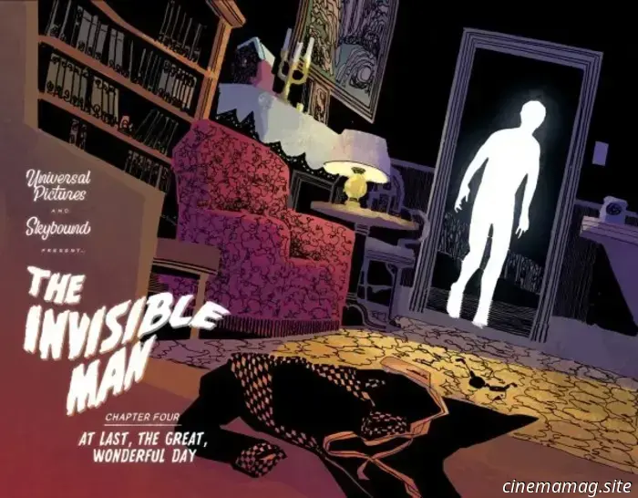 Comic Book Sneak Peek – Universal Monsters: The Invisible Man #4