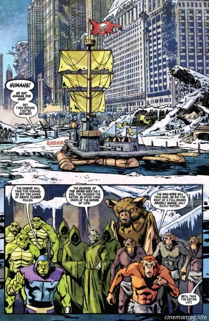 Anteprima del fumetto – Thundarr il Barbaro #1