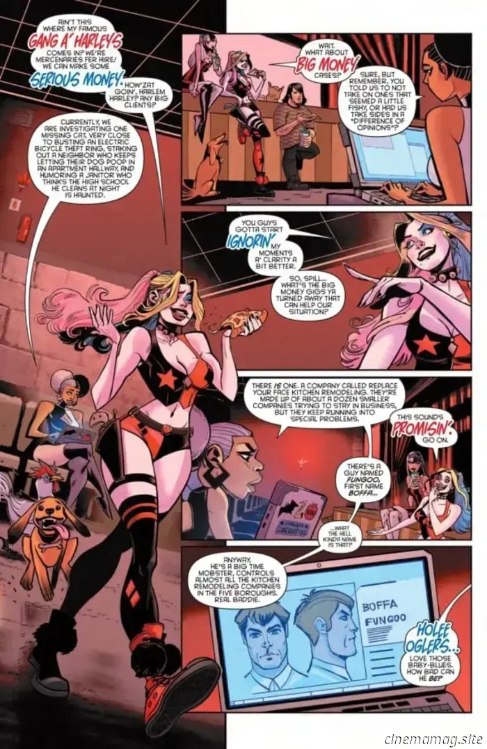 Echa un vistazo a Harley Quinn X Elvira #2 con una vista previa exclusiva