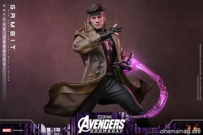 Channing Tatum's Gambit is now part of Hot Toys' sixth scale action figure collection based on Avengers: Doomsday.