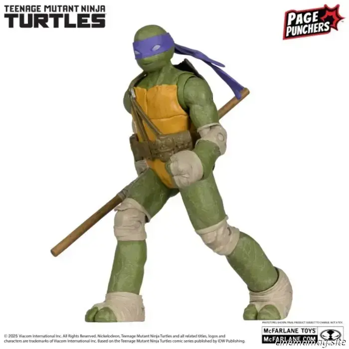 McFarlane svela i nuovi Page Punchers delle Tartarughe Ninja