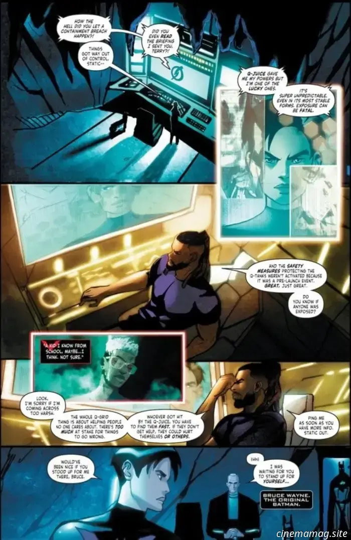 Anteprima del fumetto – Batman/Static Beyond n. 2