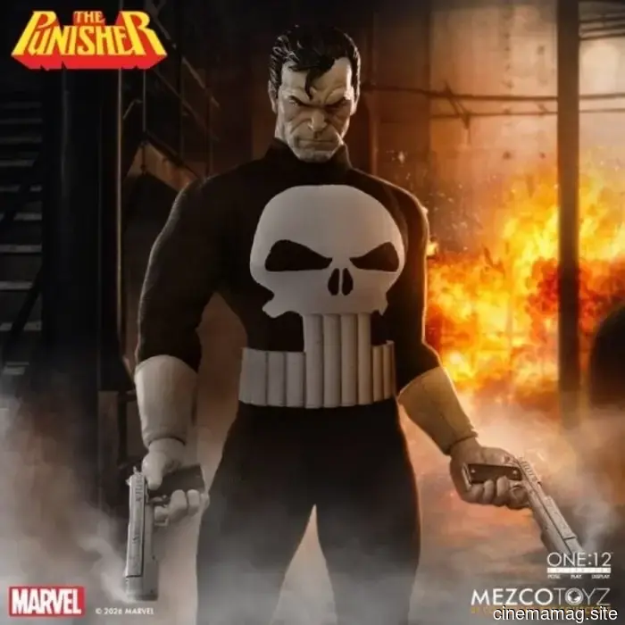 El Castigador se une al One:12 Collective con una nueva figura de acción de Mezco Toyz.