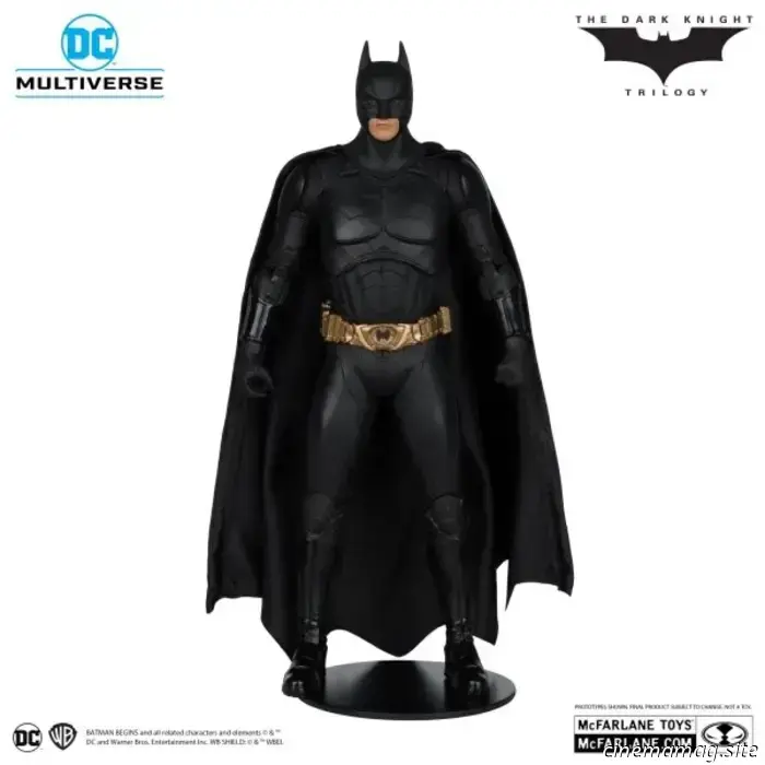 McFarlane's DC Multiverse series introduces action figures of Batman from 1989 and Batman Begins.