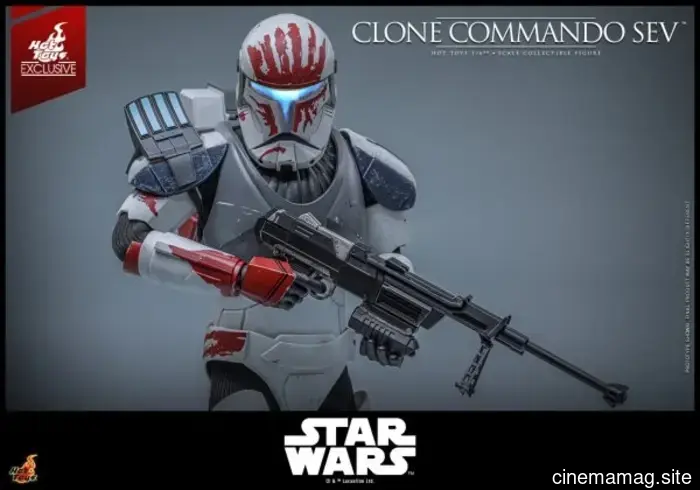 Hot Toys has revealed a sixth scale figure of Saesee Tiin and Clone Commando Sev from Star Wars: The Clone Wars.