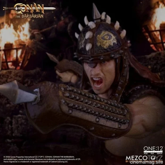 Mezco Toyz svela Conan il Barbaro (Edizione Pit Fighter) figura d'azione One:12 Collective