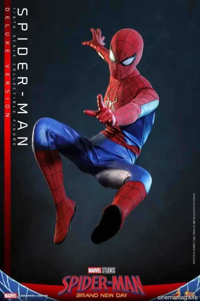 Spider-Man: Brand New Day figura de sexta escala presentada por Hot Toys