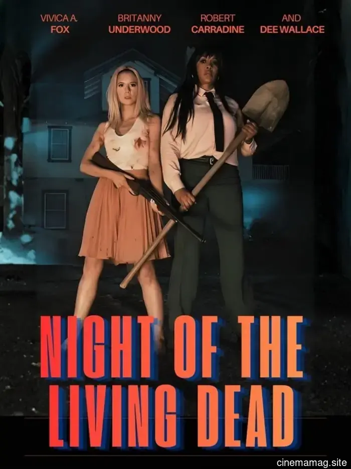 I morti camminano ancora una volta nel trailer del nuovo remake di Night of the Living Dead con Vivica A. Fox e Brittany Underwood