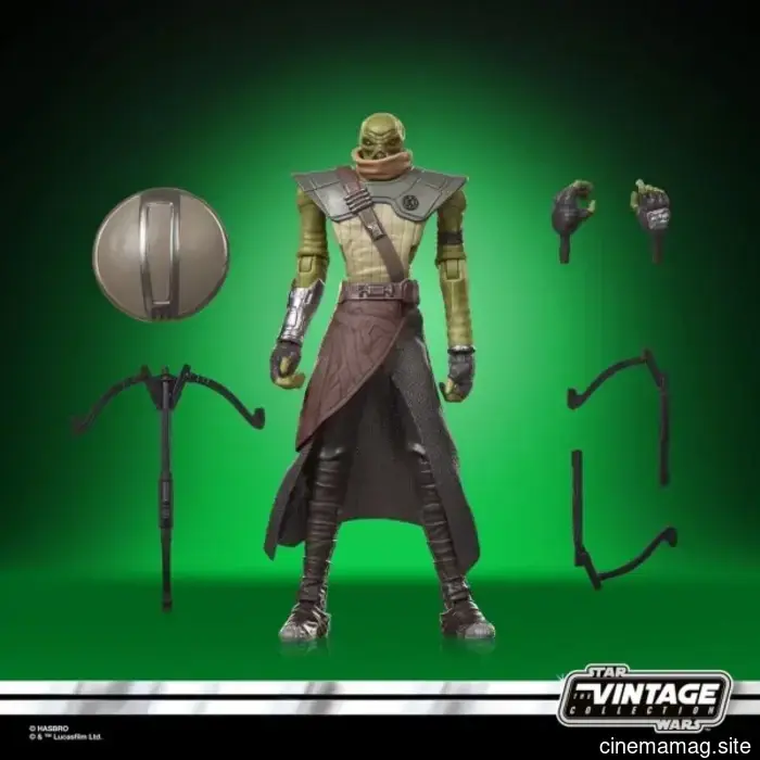 Hasbro has revealed the Black Series and Vintage Collection figures for Star Wars: The Mandalorian and Grogu.