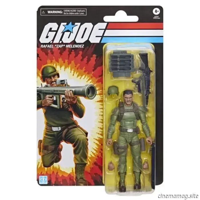 Retro cardback della serie G.I. Joe Classified: Crimson Guard femminile, Crazylegs e Zap svelati da Hasbro