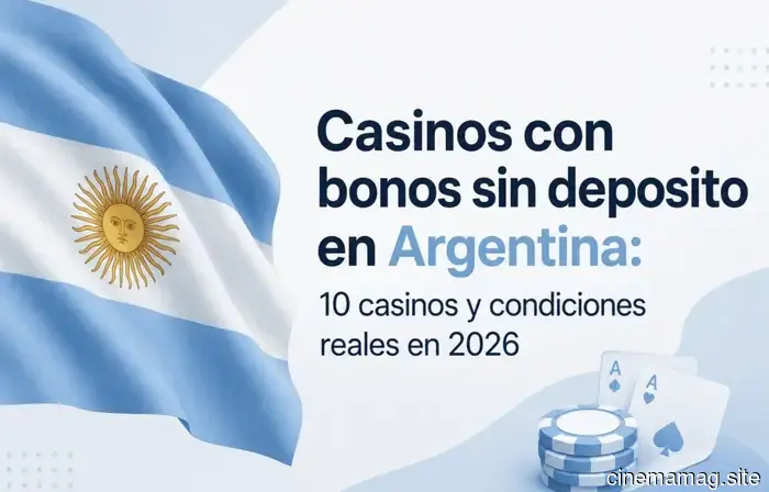 Bonos de casino sin necesidad de depósito en Argentina en 2026.