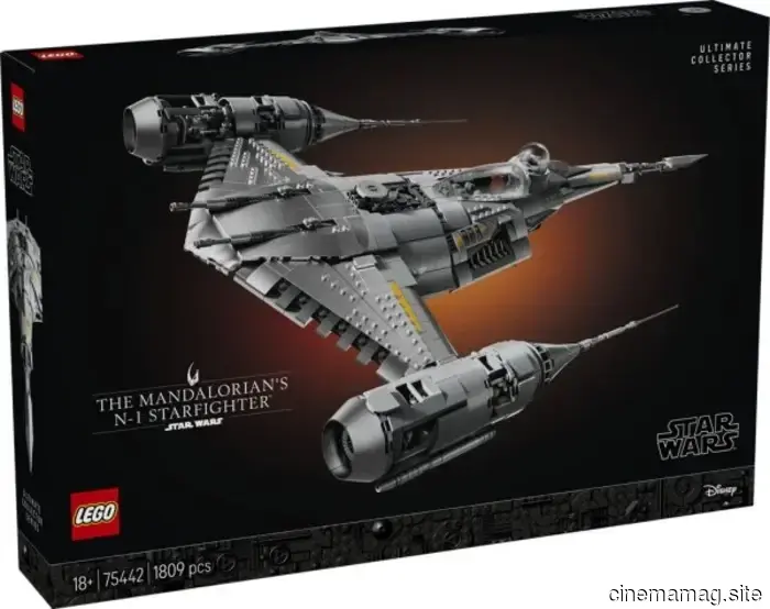 Mandalorian N-1 Starfighter получает обработку в рамках серии Ultimate Collector LEGO Star Wars