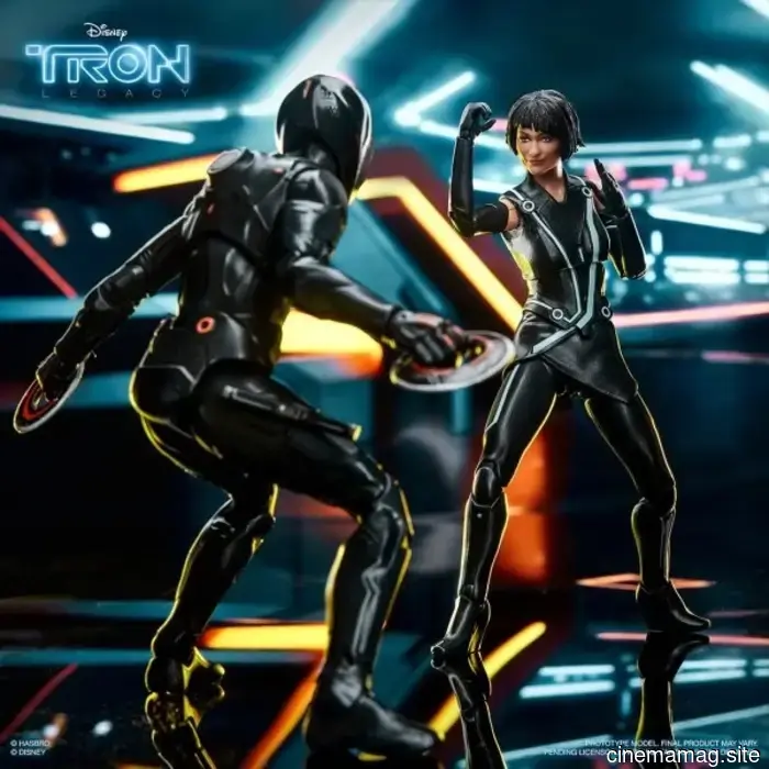 Hasbro returns to The Grid with action figures from TRON: Legacy.