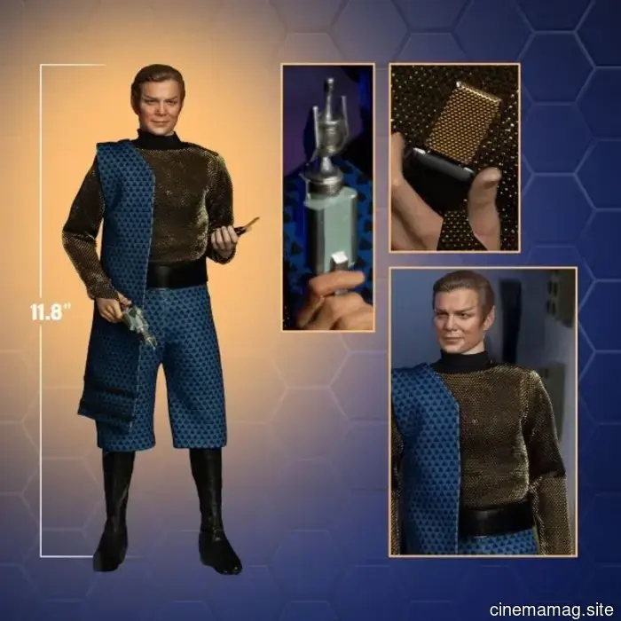 EXO-6 has unveiled a sixth scale figure of James T. Kirk in Romulan disguise from Star Trek.