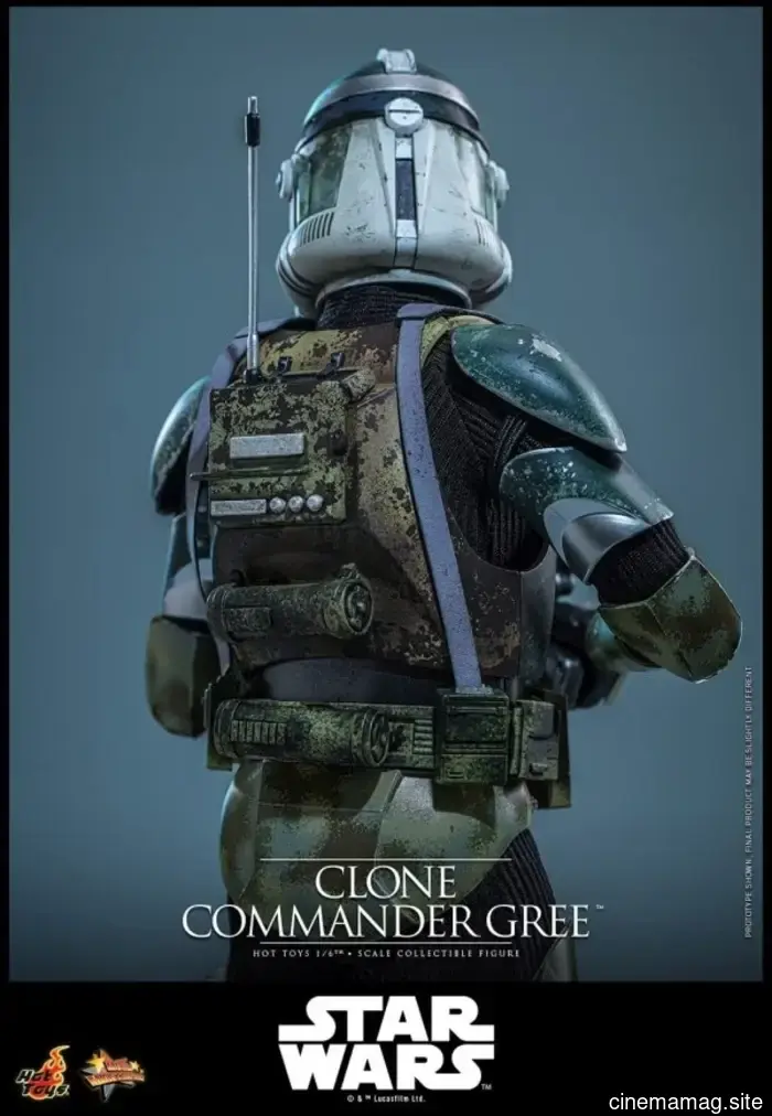Il Clone Commander Gree si unisce alla collezione in scala sesta di Star Wars di Hot Toys.
