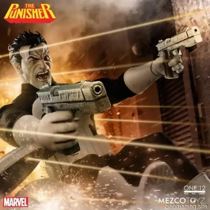 El Castigador se une al One:12 Collective con una nueva figura de acción de Mezco Toyz.