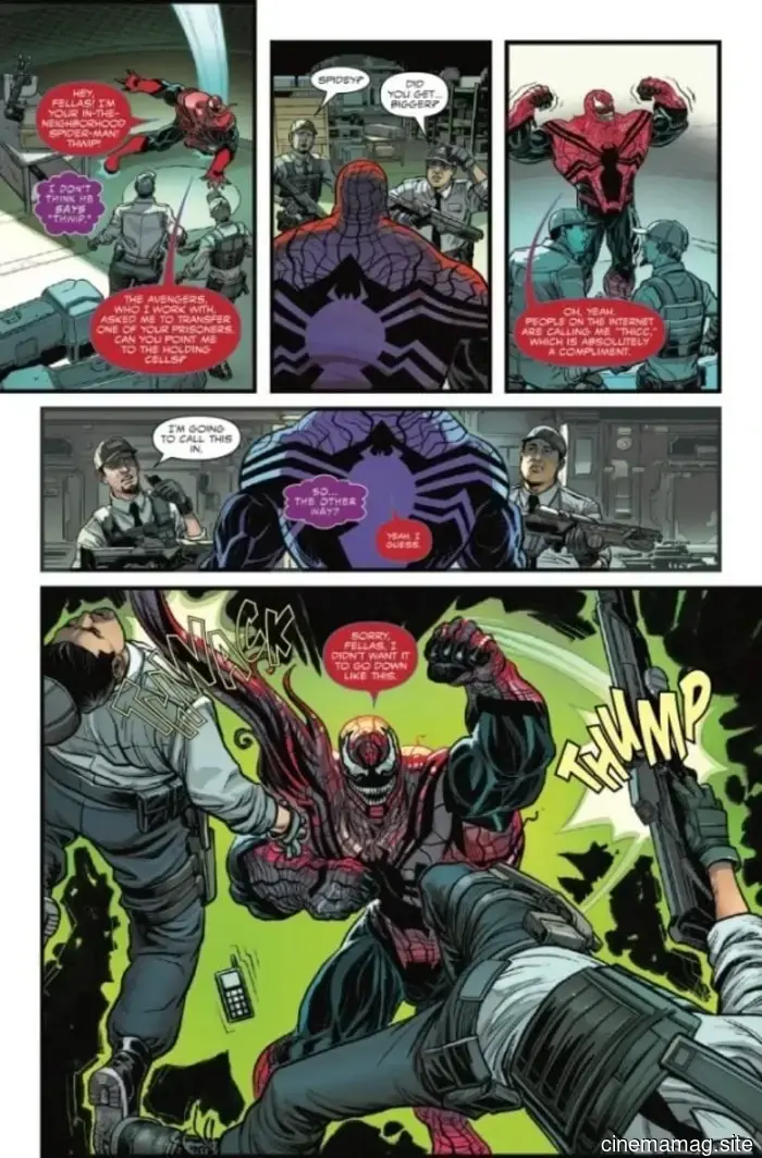 Avance de Cómic – Web of Venom #1