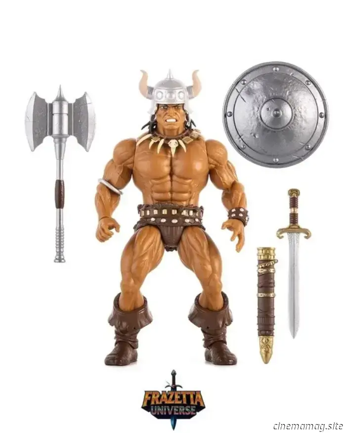 John Carter de Marte, Conan el Bárbaro y Death Dealer lanzan una línea de figuras de acción de estilo retro del Universo Frazetta