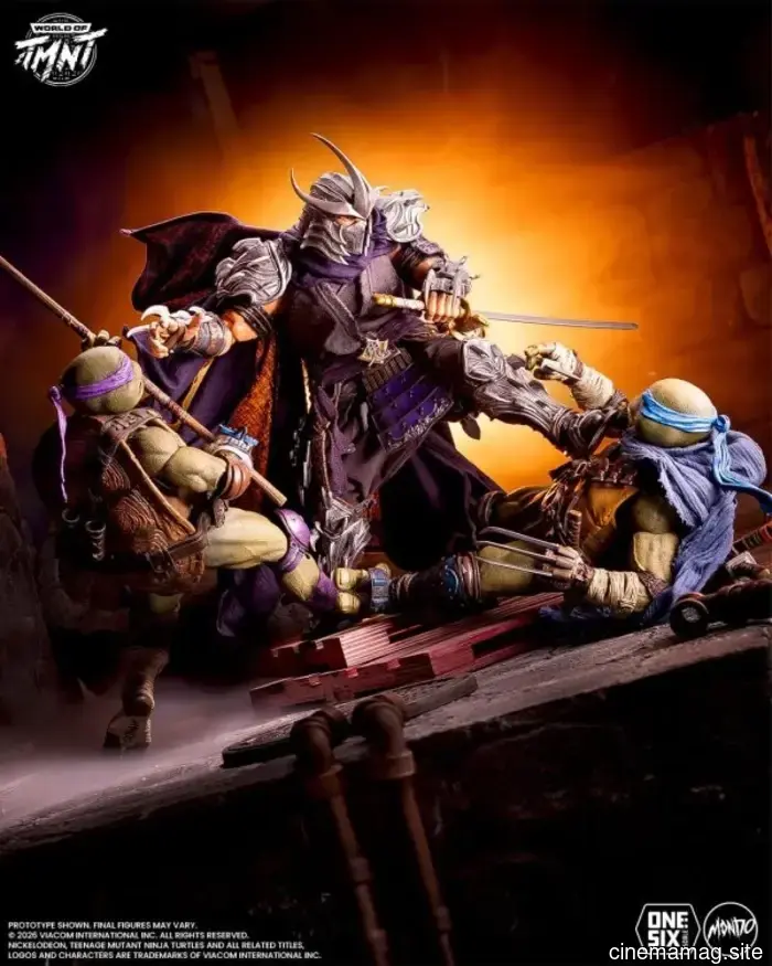 Mondo begins taking pre-orders for the sixth scale figure of Shredder from Teenage Mutant Ninja Turtles.