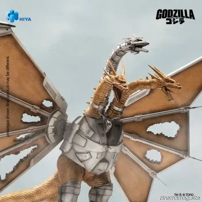 Hiya Toys выпускает Меха Кинга Гидору с новой фигуркой из серии Godzilla Exquisite Basic.