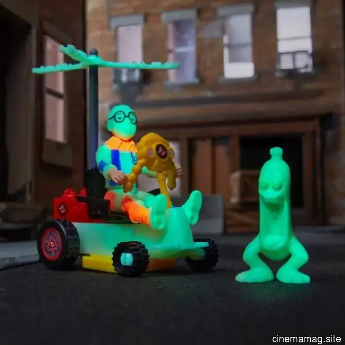 Kenner Classics I veri acchiappafantasmi Ecto-Glow Glow Copter e set esclusivo Comic-Con di Louis Tully svelato da Hasbro