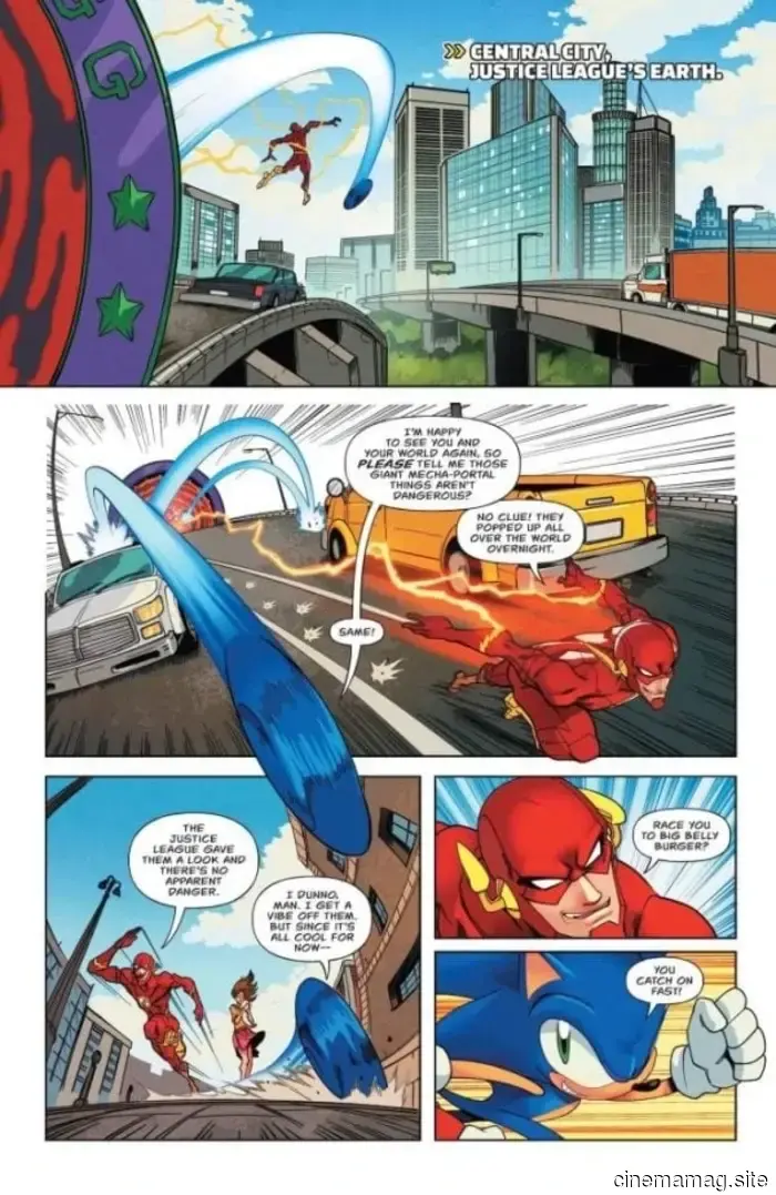 Comic Book Sneak Peek – DC x Sonic the Hedgehog: The Metal Legion #1