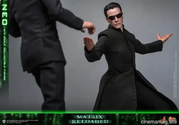 La figura in scala sei di Neo di The Matrix Reloaded svelata da Hot Toys