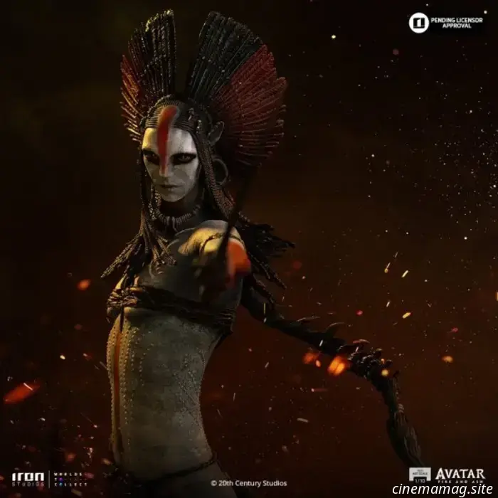 Аватар: Огонь и Пепел — коллекционные статуэтки Майлза Куарича и Варанга представлены Iron Studios.