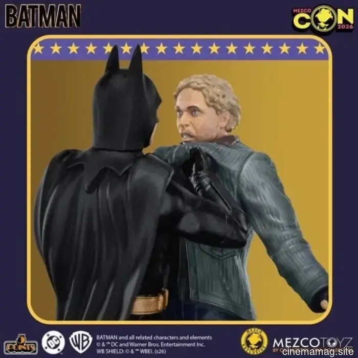 Mezco Toyz svela il set di action figure 5 Points “I’m Batman”