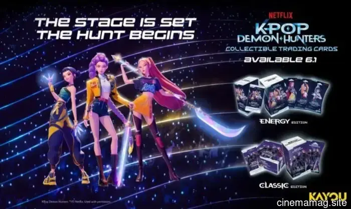 Pre-orders are now open for KPop Demon Hunters trading cards.