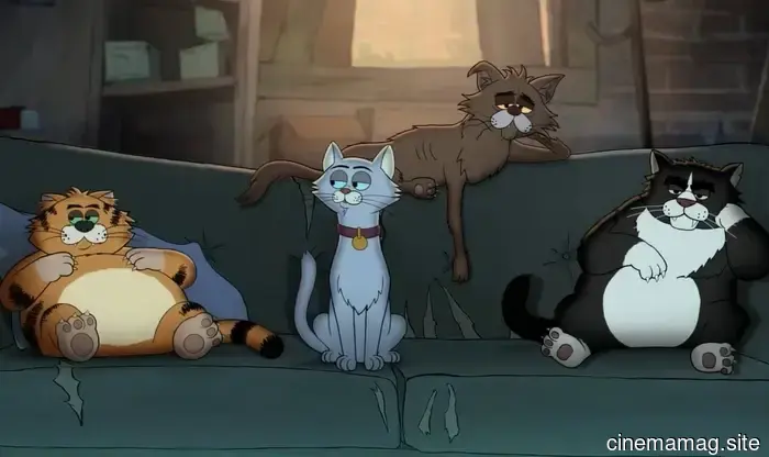 Introducing the profanity-spewing cats from Ricky Gervais' animated feature, Alley Cats, complete with trailer and posters.