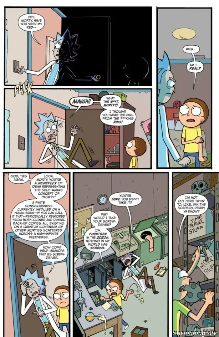 Rick e Morty contro l'Universo n. 1 - Anteprima del fumetto