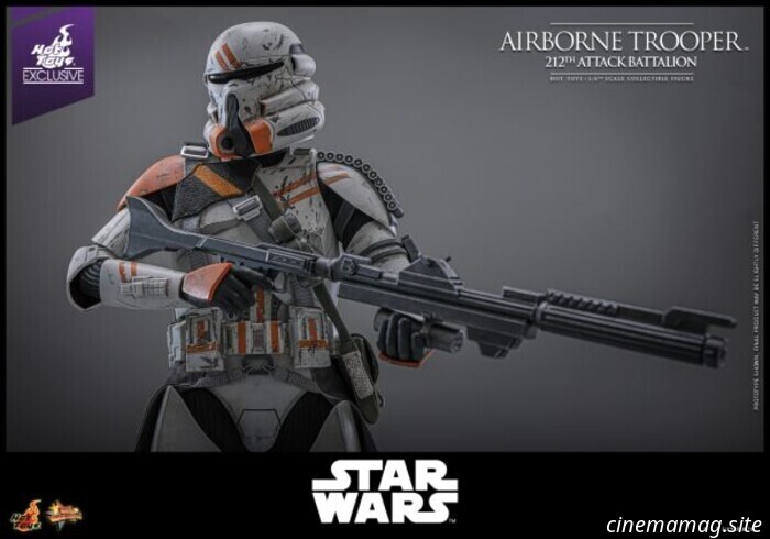 Hot Toys Star Wars: La vendetta dei Sith Airborne Trooper (212th Attack Battalion) sesta scala figura rivelata