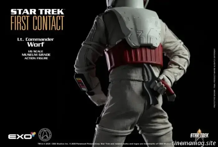 Star Trek: Primo Contatto — l'action figure in scala 1/6 del tenente comandante Worf svelata da EXO-6