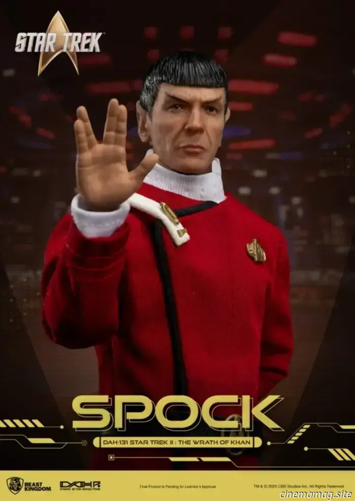 Спок и Пикар присоединяются к линейке динамичных фигурок Beast Kingdom Star Trek Dynamic 8ction Heroes.