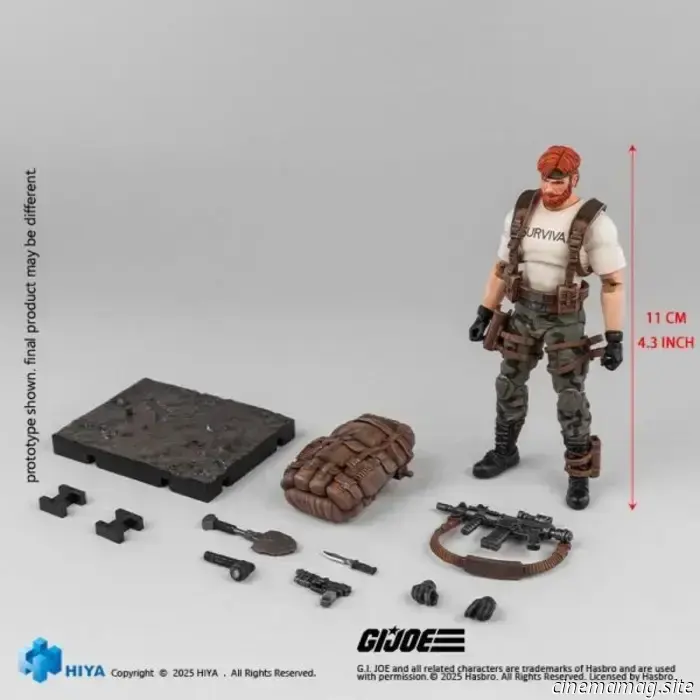 Outback is now part of Hiya Toys' G.I. Joe Exquisite Mini Series action figure lineup.
