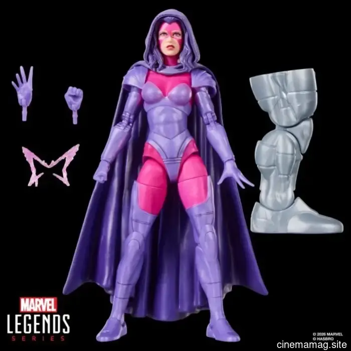 Hasbro introduces the newest Marvel Legends Series figures featuring a Box Build-A-Figure.