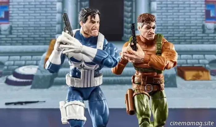 Hasbro официально представила двухфигурочный набор Gamerverse серии Marvel Legends — Каратель и Ник Фьюри.