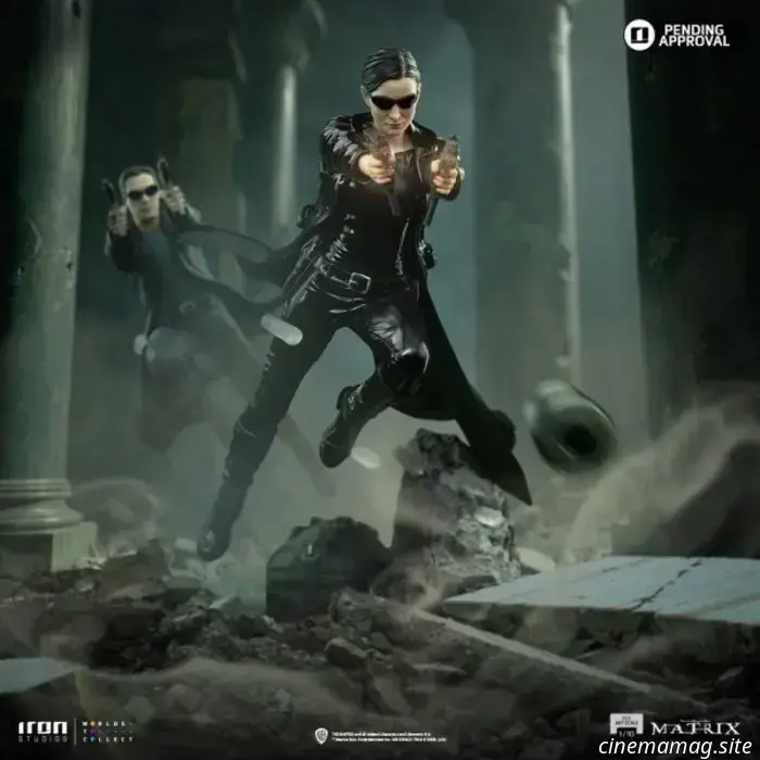 Trinity si unisce alla linea di collezionabili di Iron Studios dedicata a The Matrix con una nuova statua.
