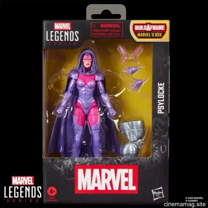 Hasbro introduces the newest Marvel Legends Series figures featuring a Box Build-A-Figure.