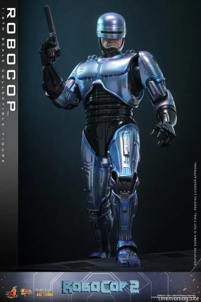Hot Toys presenta las figuras a escala 1/6 de RoboCop y RoboCain de RoboCop 2