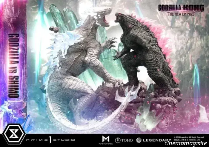La statua da collezione Godzilla vs Shimo di Prime 1 Studio da Godzilla x Kong: The New Empire